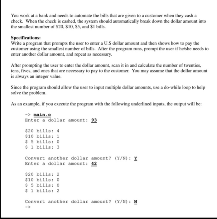 solved-you-work-at-a-bank-and-needs-to-automate-the-bills-chegg