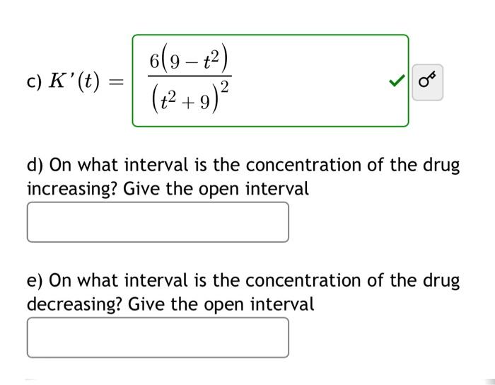 Solved The percent of concentration of a drug in the | Chegg.com