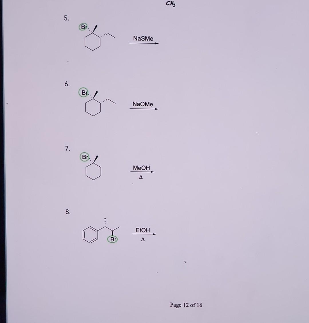 Solved 5. 6. 7. 8. Page 12 Of 16Let's Practice!!! Draw All | Chegg.com