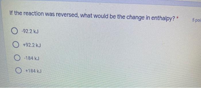 Solved Use the following to choose the correct answer 5 Chegg