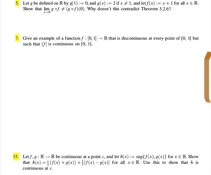 Solved 5 Use The Definition Of The Limit Of A Sequence To Chegg Com