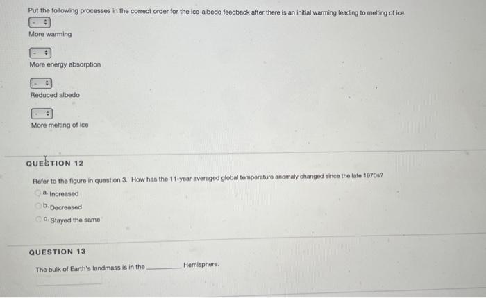 Solved Put the following processes in the correct order for | Chegg.com