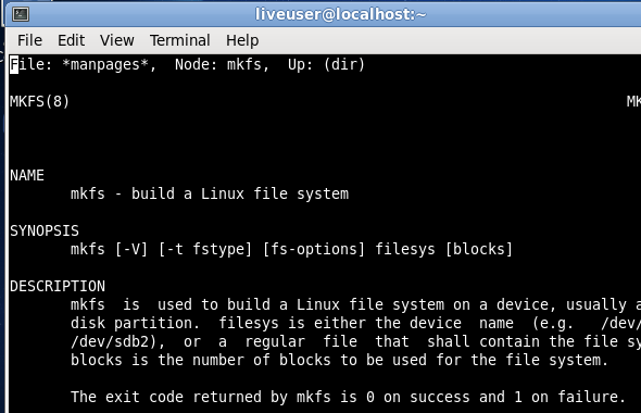 Mkfs ntfs команда не найдена