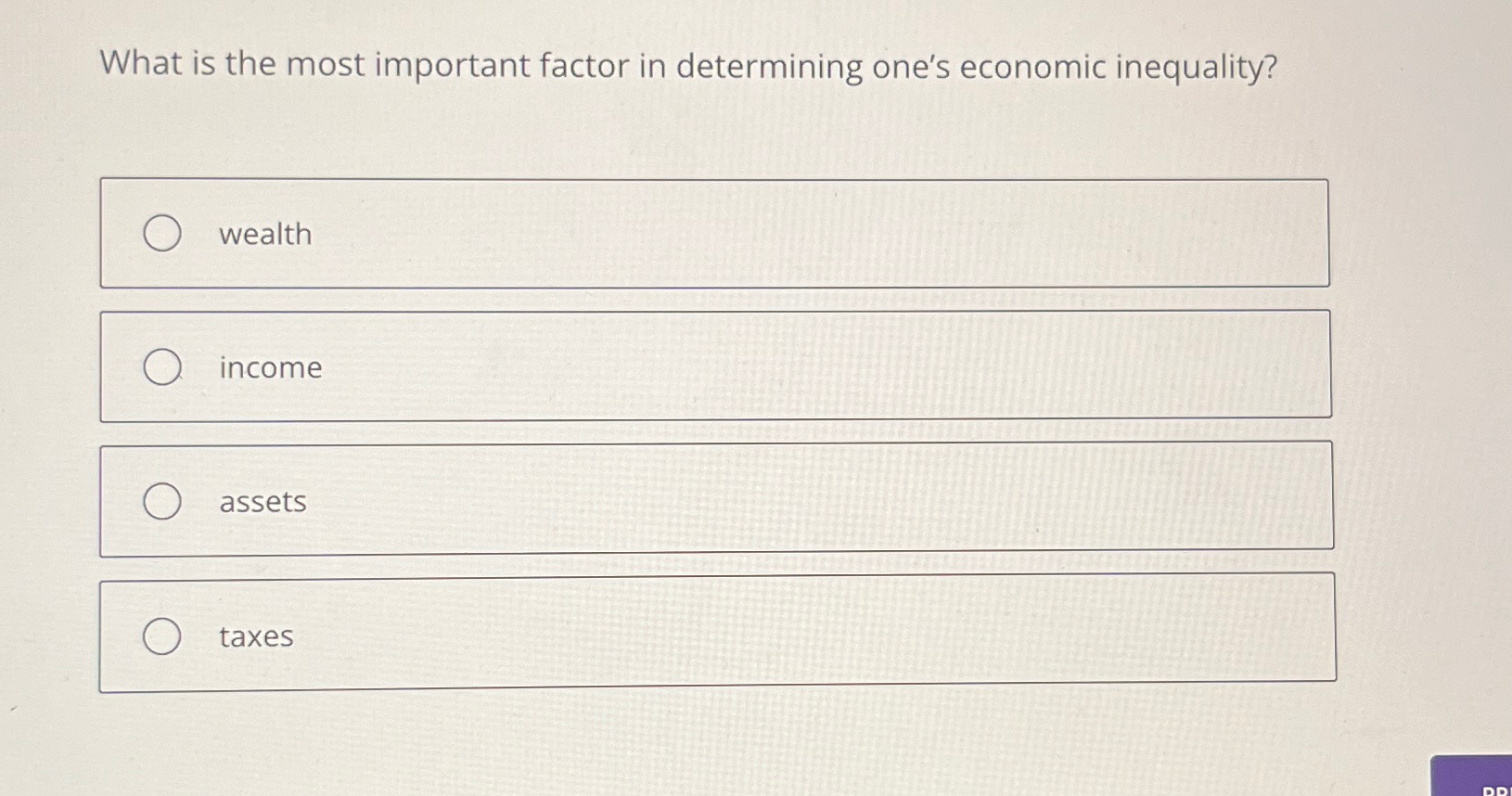 Solved What is the most important factor in determining | Chegg.com