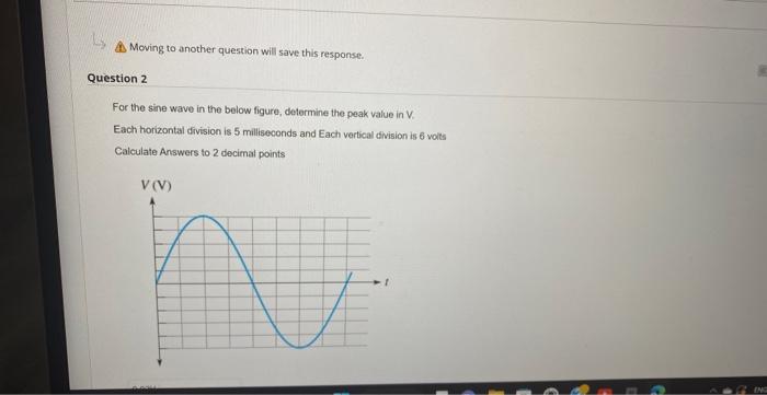 Solved For the sine wave in the below figure, determine the | Chegg.com