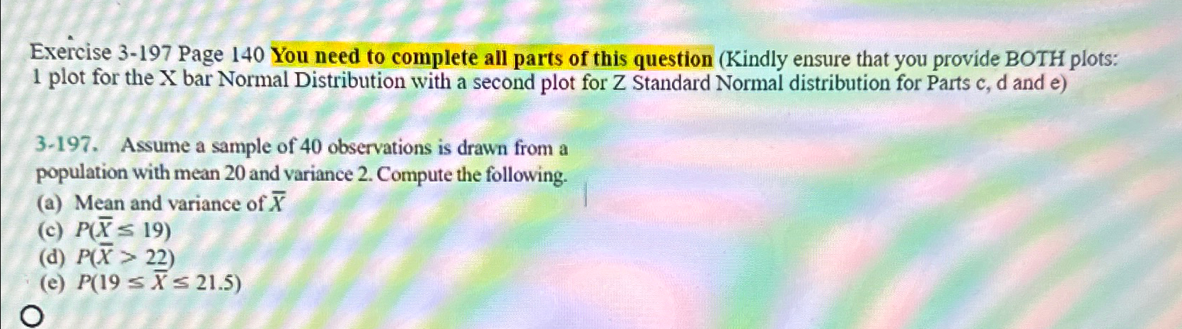 Solved Exercise 3 197 ﻿page 140 ﻿you Need To Complete All