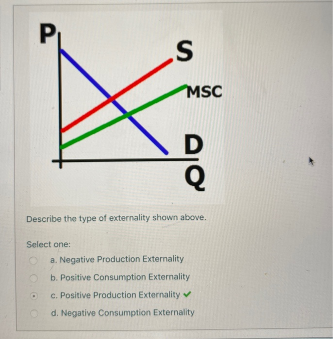Solved P. S MSC x D Describe the type of externality shown | Chegg.com