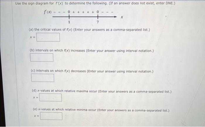 solved-a-the-critical-values-of-f-x-enter-your-answers-chegg