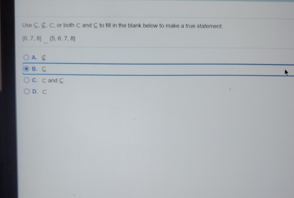 Solved Use ... or both C and C to fill in the blank below to | Chegg.com