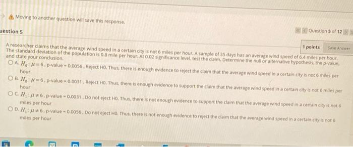 Solved Question 4 of 12 Destion 4 1 points Save As A | Chegg.com