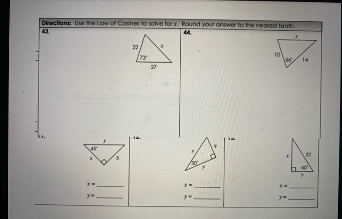 Solved 13. -/1 points SAlg Trig3 6.2.043. Find x rounded to