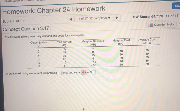 Solved Sav Homework: Chapter 24 Homework 14 of 17 (12 | Chegg.com