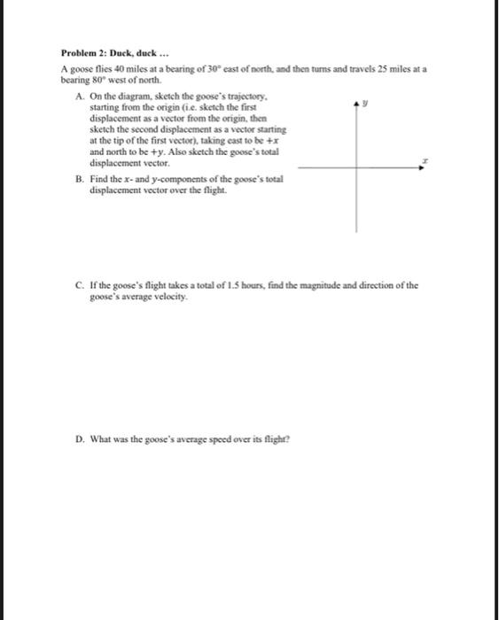 Solved Physics 131 Written Homework Problem: Week 2 Problem | Chegg.com