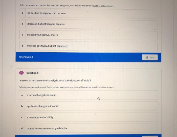 Solved Select an answer and submit. For keyboard navigation,