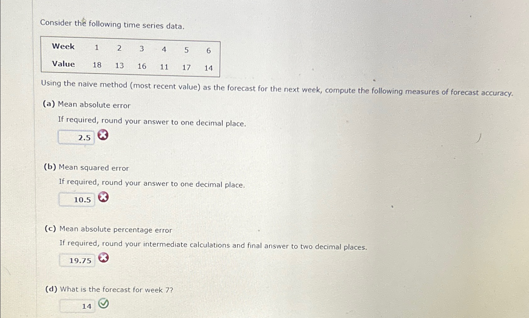 Solved consider the following times Consider the following | Chegg.com