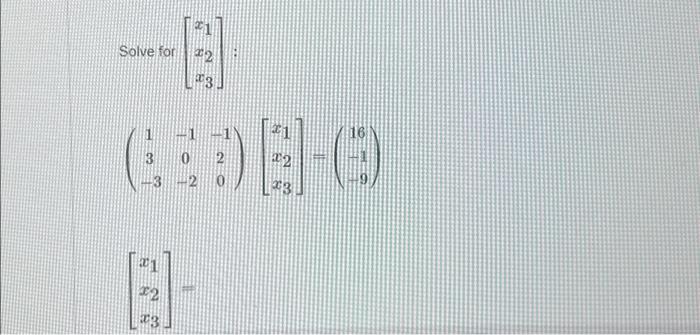 Solved Solve for 11 3 1 0 2 3 2 0 日 13 C1 22 P3 2 16 6-0 | Chegg.com