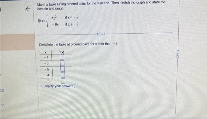 Solved Let F X {x If X≥44 If X