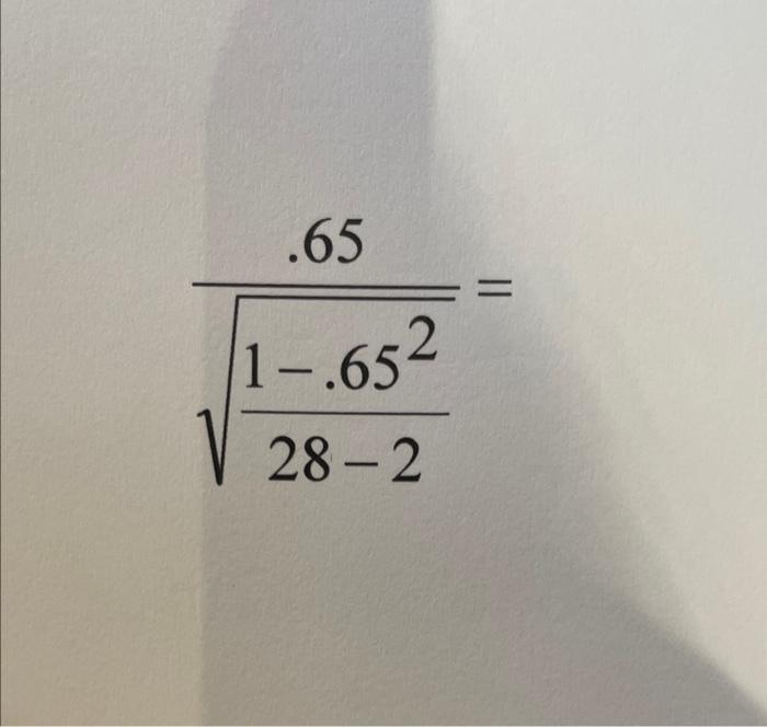 Solved 28−21−.652.65= | Chegg.com