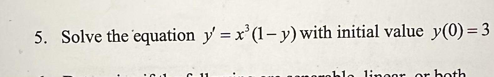 what is the value of x in the equation when y 3