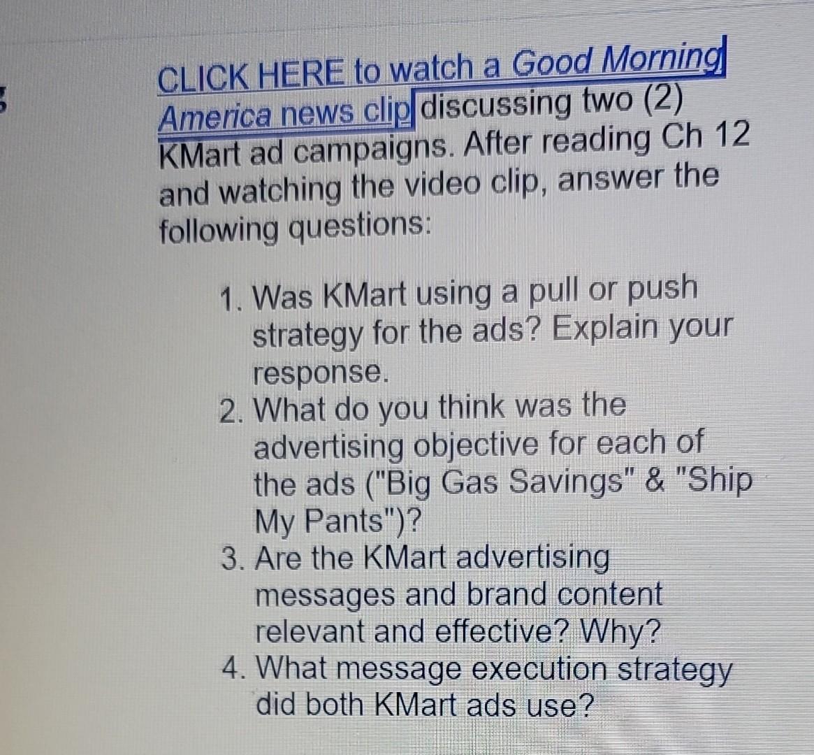 Kmart's 'Ship My Pants' Ad Sequel