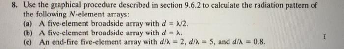 Solved 8. Use the graphical procedure described in section | Chegg.com