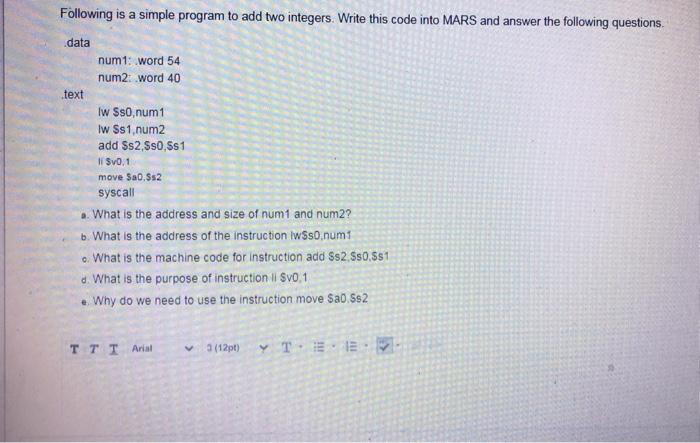 Solved Modify the above/below program (question) to use | Chegg.com