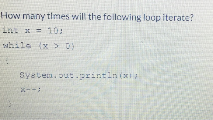 Loop x amount 2025 of times java