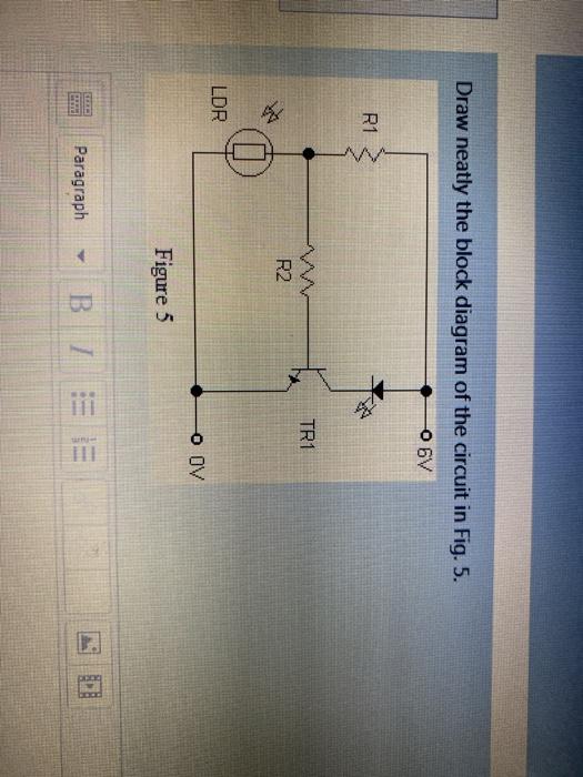 Solved Draw neatly the block diagram of the circuit in Fig. | Chegg.com