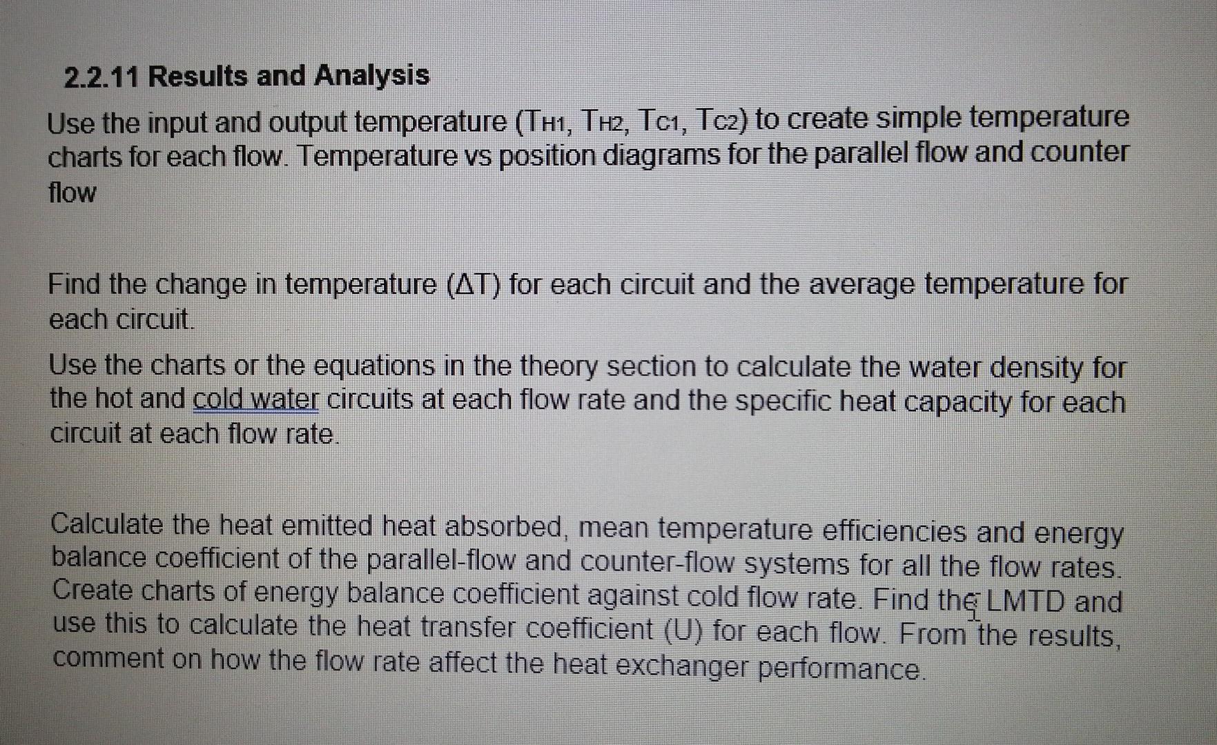 Solved 2.2.11 Results and Analysis Use the input and output | Chegg.com