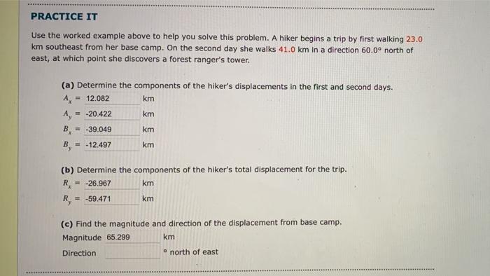 Solved PRACTICE IT Use the worked example above to help you | Chegg.com