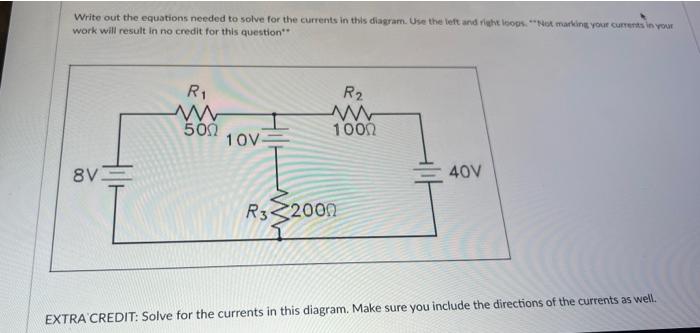 Solved Write out the equations needed to solve for the | Chegg.com