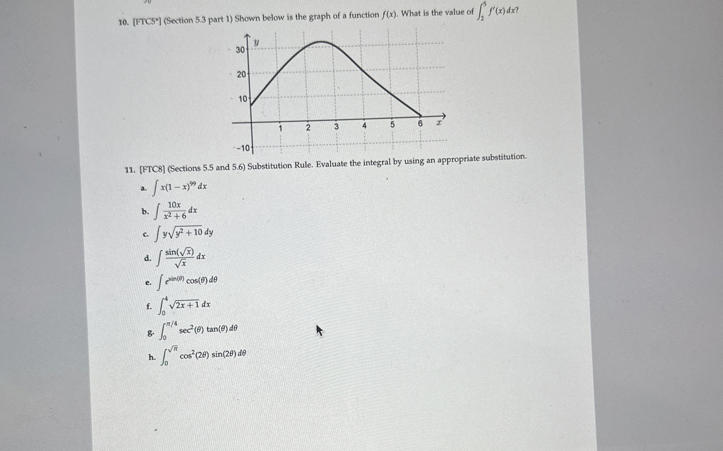 Solved [FTC5*] (Section 5.3 ﻿part 1) ﻿Shown below is the | Chegg.com
