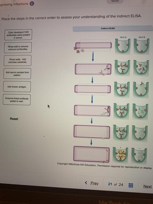 Solved Place the steps in the correct order to assess your | Chegg.com