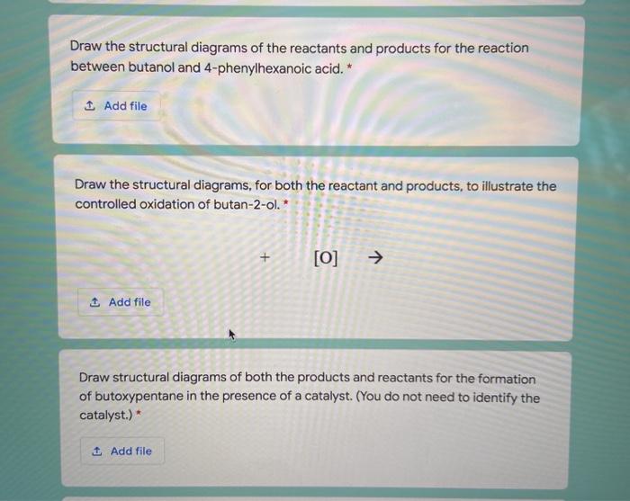 Solved Draw the structural diagrams of the reactants and | Chegg.com