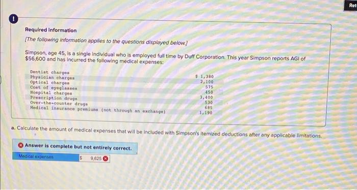 Solved Required Information The following information Chegg