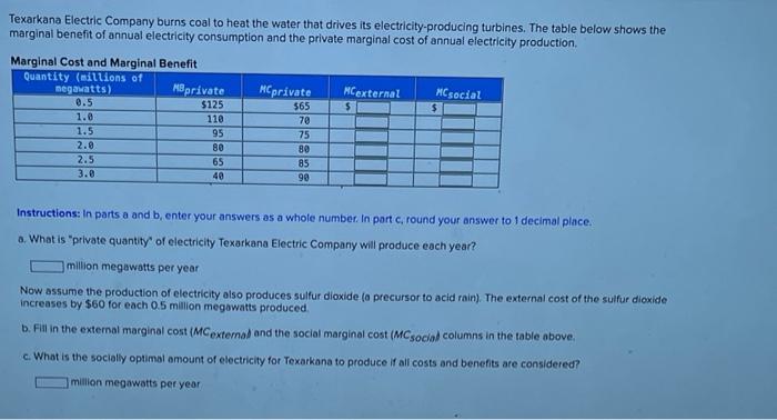 solved-texarkana-electric-company-burns-coal-to-heat-the-chegg