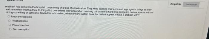 Solved 25 p QUESTION A phas come to the hospital containing | Chegg.com