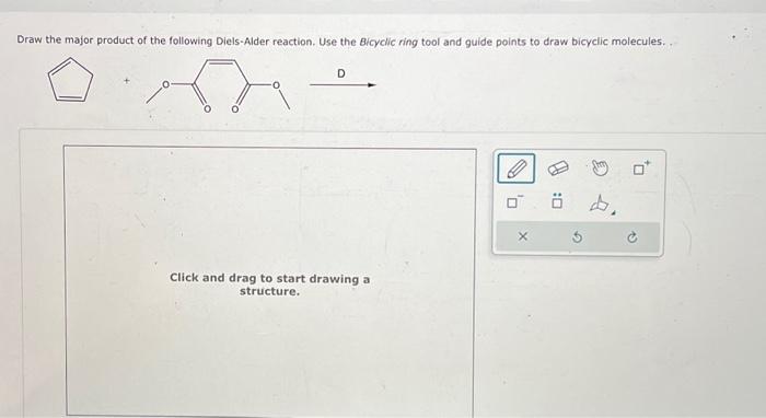 Solved Draw The Major Product Of The Following Diels Alder 4184