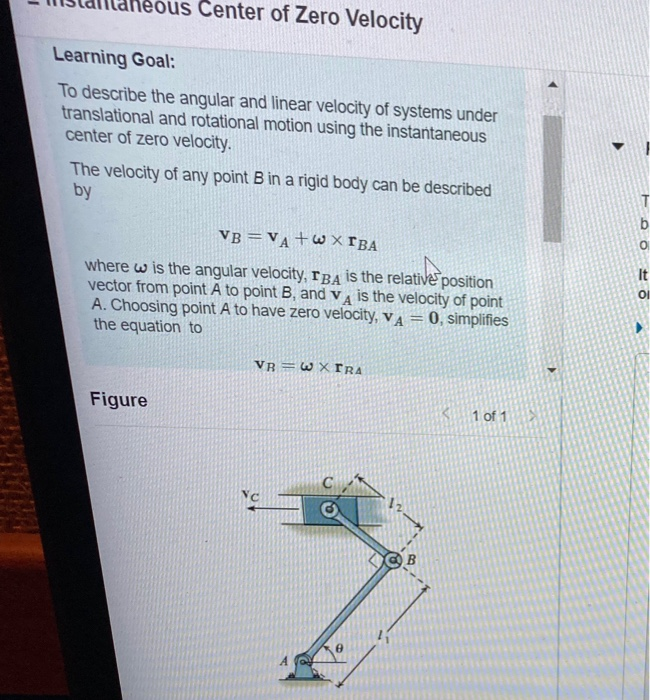 Solved 1 Of 2 > Part A Review The Mechanism Shown Has | Chegg.com