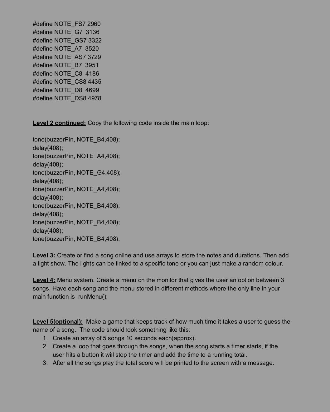Solved Level 2 continued: Copy the following code inside the | Chegg.com