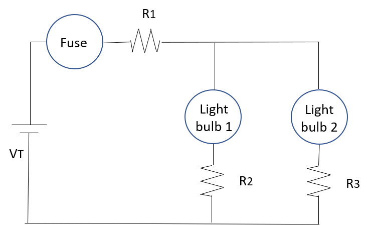 Solved The resistor and light bulbs have default values of | Chegg.com