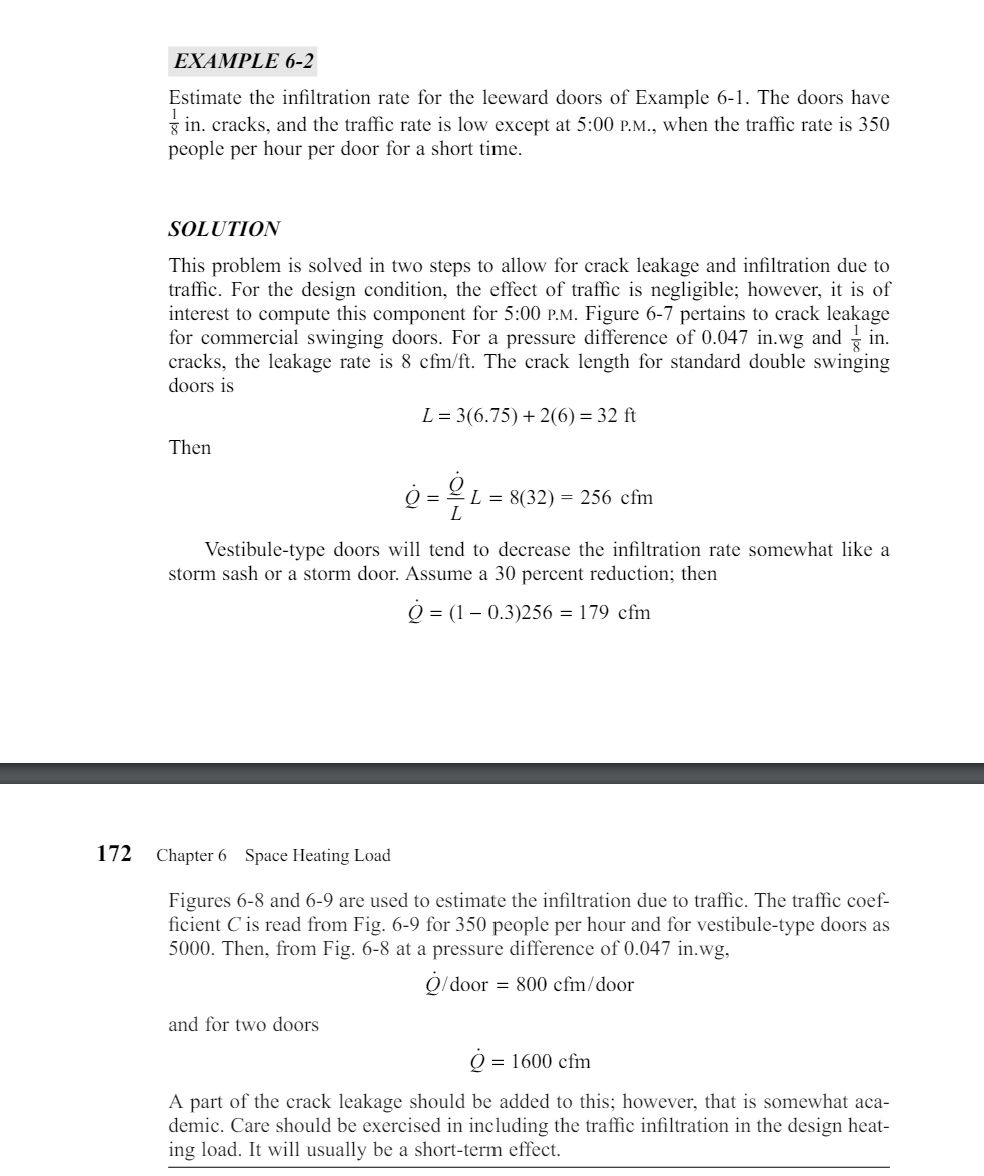 Solved EXAMPLE 6-2Estimate the infiltration rate for the | Chegg.com