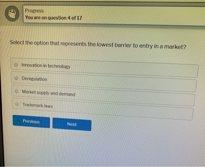 Solved Progress You are on question 9 of 17 The table below | Chegg.com