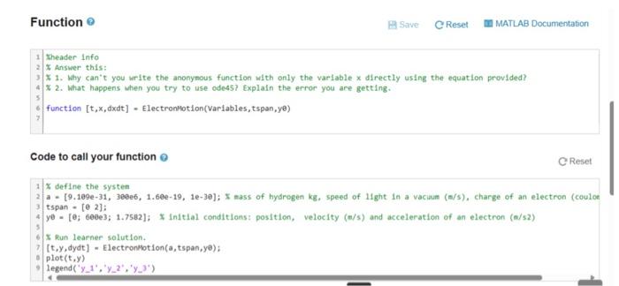 Solved 6.1 Third order linear differential equation: | Chegg.com