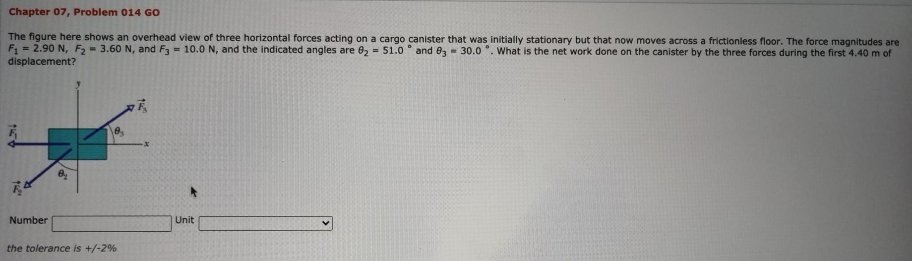 Solved Chapter 07, Problem 014 GO The figure here shows an | Chegg.com