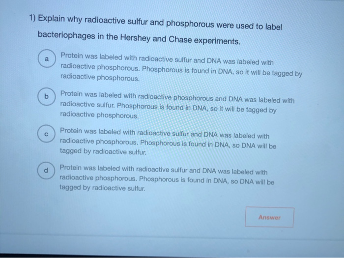 35 Radioactive Phosphorus Was Used To Label The Label Design Ideas 2020