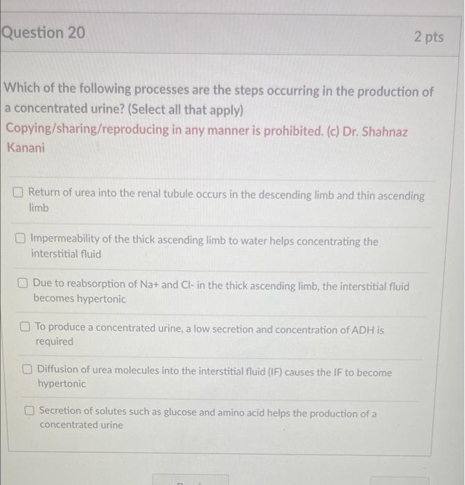 [Solved] Which of the following processes are the steps oc