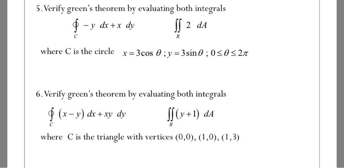 Verify Green's Theorem By Evaluating Both Integrals 70+ Pages Explanation [2.1mb] - Latest Revision 