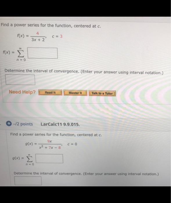 Solved Find A Power Series For The Function Centered At Chegg Com