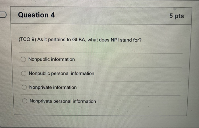 Solved Question 1 5 Pts TCO 6 An Employee Who Fails To Solved question 1 5 pts tco 6 an employee who fails to